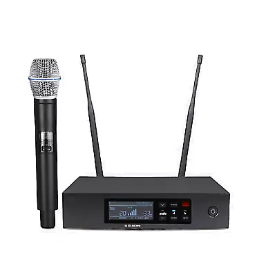 YZOTEK NTBD-pro 626-668Mhz/823-865Mhz/927-935Mhz Beta87a Diversity Professional Uhf Wireless Microphone QLXD4 B87AStage Performances (Color : 626-668Mhz)