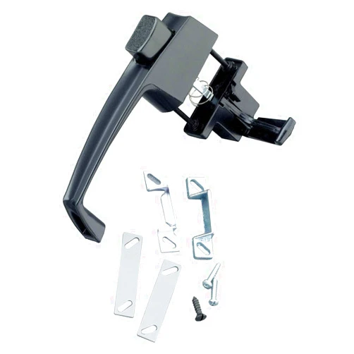Wright Products Hampton Products International V333BL Black Screen & Storm Door Pushbutton Latches