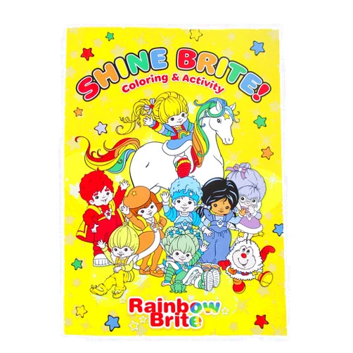 Show-Offs Rainbow Brite Coloring and Activity Book - 80 Pages