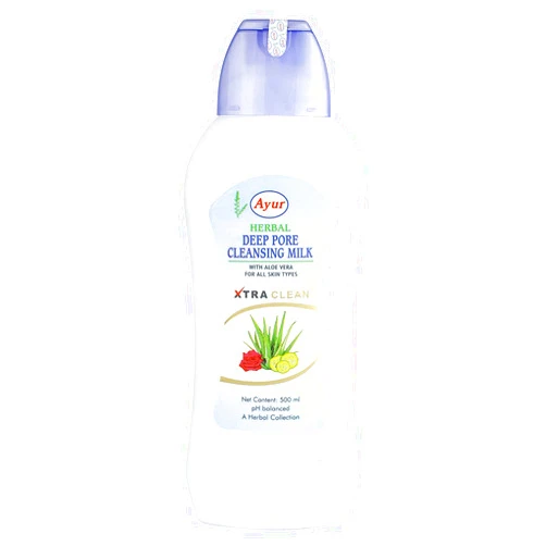 Ayur (Pack Of 2) AYUR HERBAL DEEP PORE CLEANSING MILK XTRE CLEAN 100ml New
