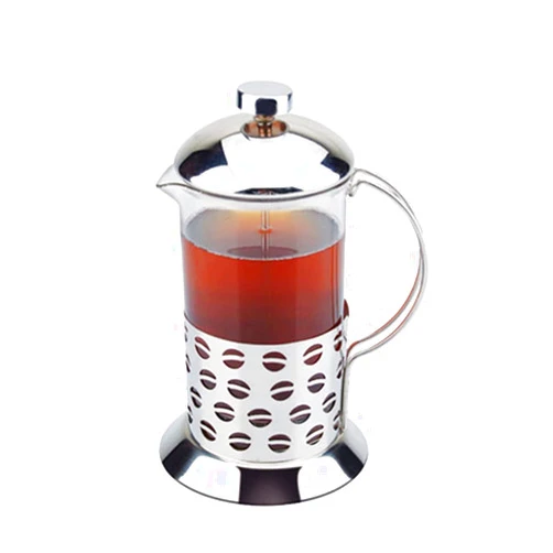 Baukon French Press Glass Coffee Maker Coffee Plunger & Tea Maker 600ml