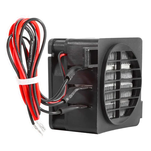 Yosoo Constant Temperature Electric Fan Heater PTC Fan Auto Heater Small Space Heater Incubator (12V 150W)