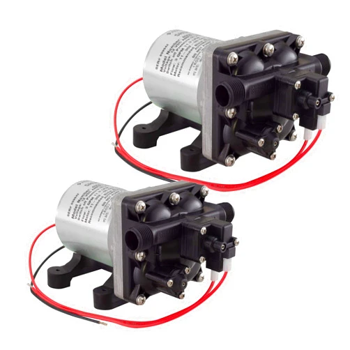 RecPro SHURFLO 4008-101-A65 3.0 GPM RV Water Pump Revolution | 12V | Two Pumps