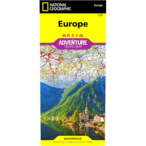 By National Geographic Maps (Author) Europe Map (National Geographic Adventure Map, 3328)