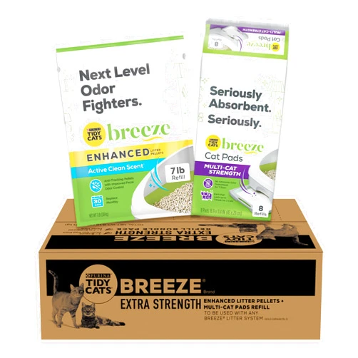 Tidy Cats Purina Tidy Cats Breeze Cat Litter Extra Strength Refill Bundle