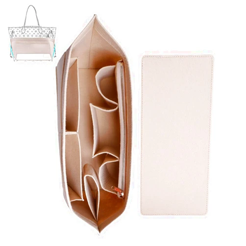 Doxo Purse Organizer Insert for Handbags&Tote Felt Bag Compatible with Speedy and Neverfull ONTHEGO,3 Sizes/6 Color