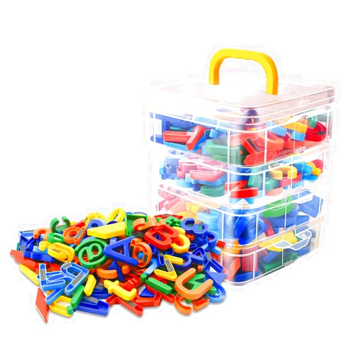 DAZZCOOL Magnetic Letters Numbers Kit for Toddlers, Preschool Learning Toys ABC Learning Fridge Magnet for Kids Magnetic Letters for Classroom Teaching Alphabet Magnets Toys 147PCS