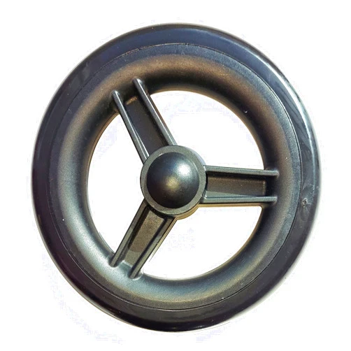 Lumex Replacement 6” Rear Wheel For Lumex RJ5500 Walkabout Steel Knock Down Rollator – 1 Each