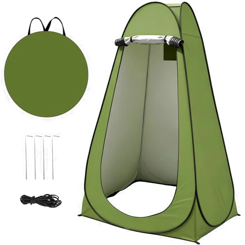 Ceither Privacy Shower Tent, Pop up Portable Camping Tent, Outdoor Toilet Changing Dressing Room, Instant Privacy Shelter for Picnic Waterproof Bathroom