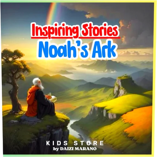 DAIZI MARANO Noah's Ark: Motivational books for children featuring inspiring stories about courage, beginner's bible, (Little Golden Book)