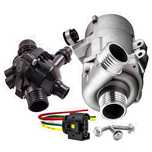 Trolling MAN 11517586925 11537549476 Water Pump W/Thermostat &Bolt Compatible with BM-W 128i 325i 328i 528i 530i X3