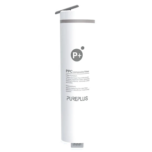 PUREPLUS UTR400A-PPC filter, Replacement for UTR400A Reverse Osmosis System, 1st Stage, Reduces large particles, chlorine, colors and odors, 1PACK