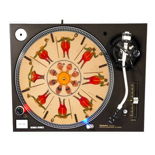 SDO Slipmats Circus Circus - DJ Turntable Slipmat