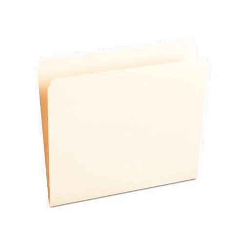 HiTouch Business Services TR393125/393125 File Folder, Straight Cut, Letter Size, Manila, 100/Box