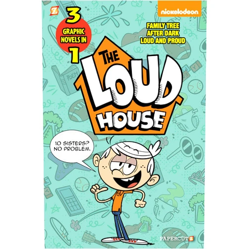 The Loud House Creative Team The Loud House 3-in-1 #2: After Dark, Loud and Proud, and Family Tree