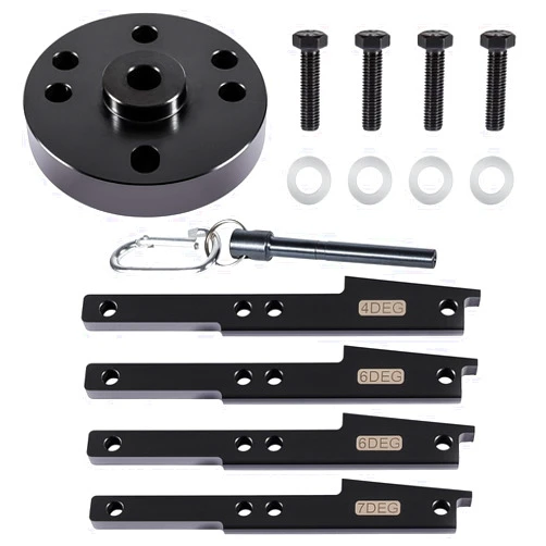 E-cowlboy 3163021 Cam Timing Tool Kit for All Cummins ISX QSX Engine 2007-2017 with Cam Gear Puller & Crank Pin Replace OEM 3163069 3163020 Heavy Duty Steel (14 PCS)