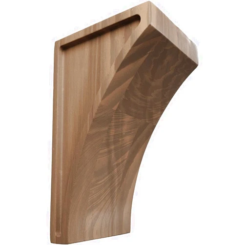 Ekena Millwork CORW03X03X06LWWA-CASE-4 Small Lawson Wood Corbels, 3