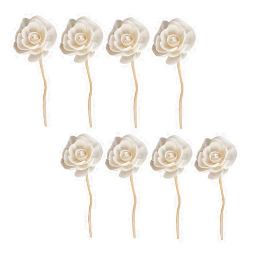 Alipis 3sets Rattan Sola Scented Sticks Oil Diffuser Essential Oil Hassett Mist Oud Diffuser Difuser Pour Rods Aroma Diffuser Sticks Base Humidifier Peppermint Malone Wooden 8pcs*3