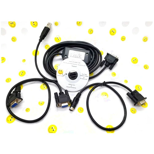 Generic PLC Cables, Inc - Aftermarket Allen Bradley 1747-CP3 1761-CBL-PM02 PLC Programming Cable Kit