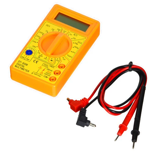 Sinometer DT830B 20-Range Pocket digital multimeter with AC DC Voltage,Handyman's Must-Black