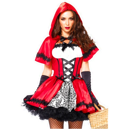 Leg Avenue Women's Gothic Red Riding Hood Costume