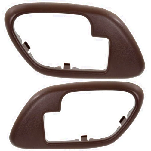 XAUJGRA Door Handle Trims Set of 4 Front Driver & Passenger Side Inner Interior Inside (Red) for GMC for Yukon SLE/SLT 1995-1999 & SL 1996-1997 & Denali 1999-2000 15708085 15708086