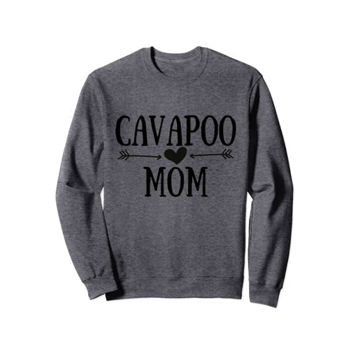 Vintage cavapoo gifts Cavapoo Mom Funny Cavapoos Gifts for Women Dog Lover Sweatshirt