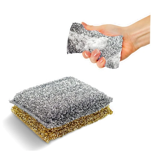 DR. SCHAVIT PERFECT SCOUR 2 pack Scrub Sponges for Kitchen - Multipurpose Non-Scratch Sponge with Heavy Duty Scouring Power - Soft and Fast Cleaning Scrubber for Cleaning Dishes, Pans, Pots and Hard Stains