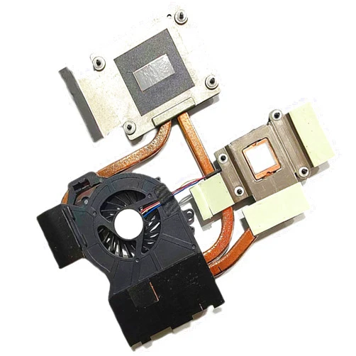 QHMLMJT KSB0505HB 666391-001 Heatsink with Fan CPU Cooling Fan Replacement for HP TPN-W104 DV6-6000 DV7-6000 DV6-7000 DV6-7045TX Discrete Graphic Laptop 5V 0.4A 4PIN