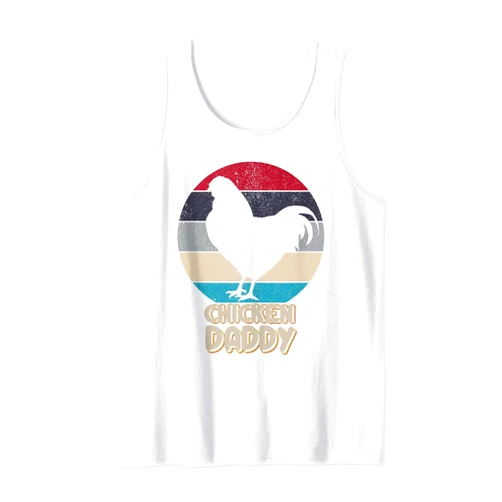 Chicken Daddy Farm Father Tees Chicken Duck Daddy Shirts Hard Daddy Shirts for Men Chicken Tank Top