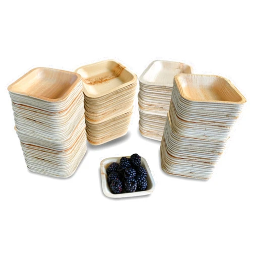 Raj Unique Collection Raj Disposable Palm Leaf Bowls (200 Count, 4
