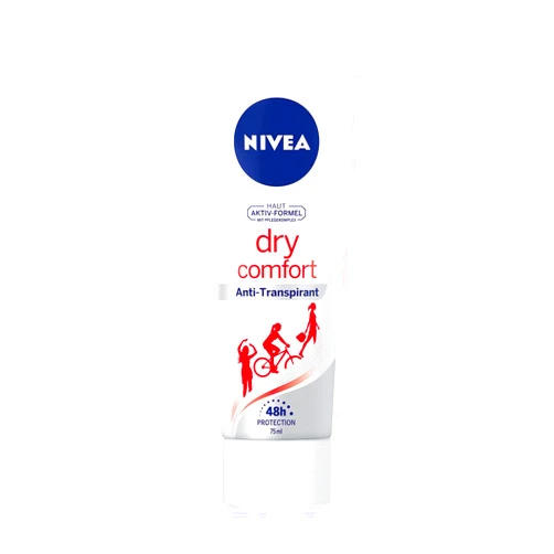 Nivea Dry Comfort Anti-Transpirant Deodorant Cream 75ml / 2.53Oz