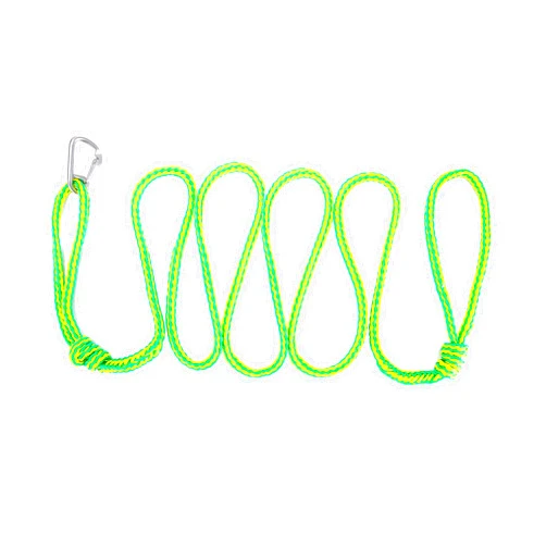 MOOCY Kayak Tow Rope with Clip, Boat Dock Line with 316 Stainless Steel Hook – Heavy Duty Marine Rope for Ski, Tube, PWC, Pontoon & Kayak Docking
