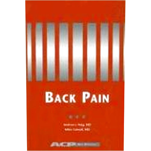 Andrew J. Haig,Miles Colwell Back Pain (ACP Key Diseases)