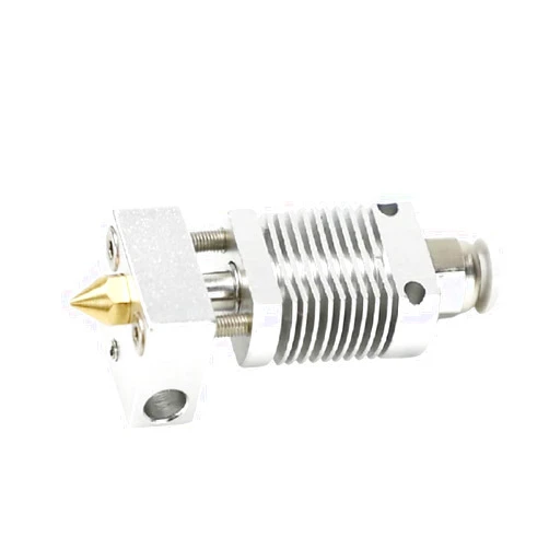FICEMETOI 3D Printer Accessories Nozzle Radiator High-Precision Metal Hot for End Kit for 3D Printer Ender-3/CR-10/CR-10S Printer