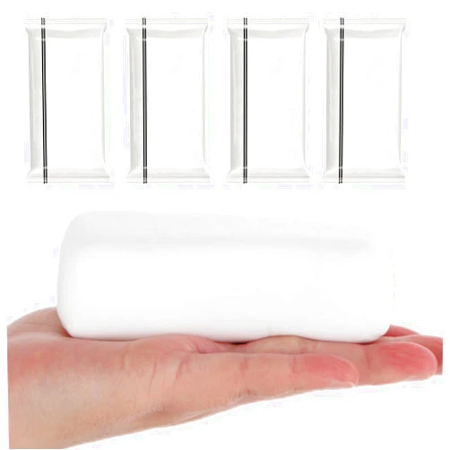 Gotosee Waterproof Duct Seal Repair Sealing Clay 4 Pack White Moldable Silicone Putty, Quick Mending Mud for Pipe Connection, Wall Hole, Air Conditioning Holes