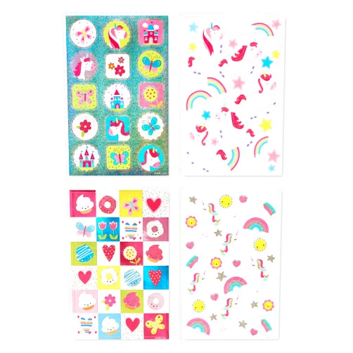 American Greetings 392-Count Bulk Stickers for Kids, Unicorns and Rainbows