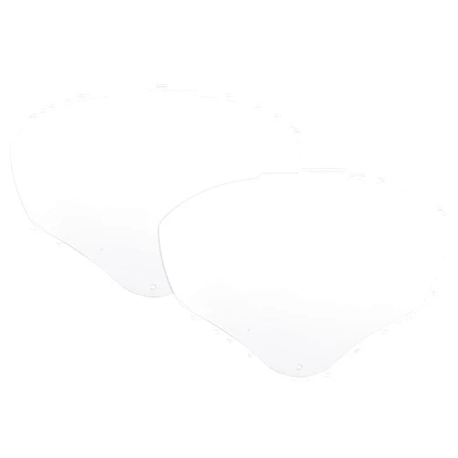 GEMSENBOFU 2 Pcs Face Shield Replacement Lens, Compatible with Honeywell Uvex S8500/S8510 Bionic Face Shield, Protective Full Face Shield, Clear Polycarbonate, Anti-Fog/Hardcoat