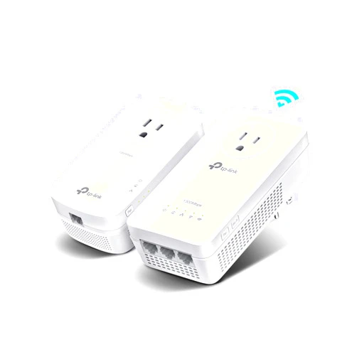 TP-Link Powerline WiFi Extender(TL-WPA8631P KIT)- AV1300 Powerline Ethernet Adapter with AC1200 Dual Band WiFi, Gigabit Port, Passthrough, OneMesh, Plug & Play, Ideal for Gaming/4K TV