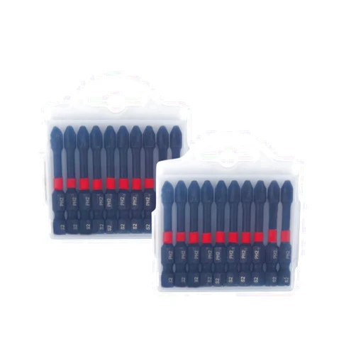 JUNZHIDA 20Pack 2 In. Driven Phillips #2 Impact Tough Screwdriving Insert Bits
