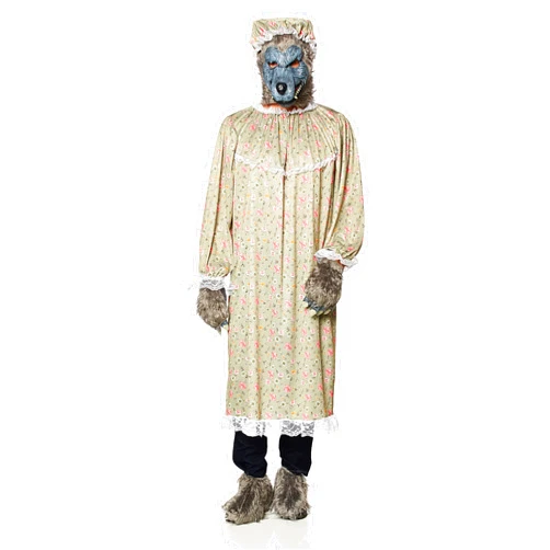 Clearstone California Costumes mens wolf Adult Sized Costume, Yellow, One Size US