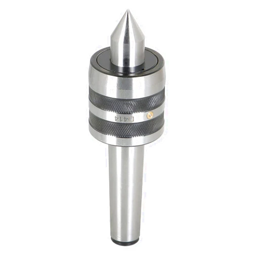 LiGuVCY Live Bearing Tailstock Center, MT4 60 Degree Medium Duty Live Center, Morse Taper Triple for Bearing CNC Lathe Work