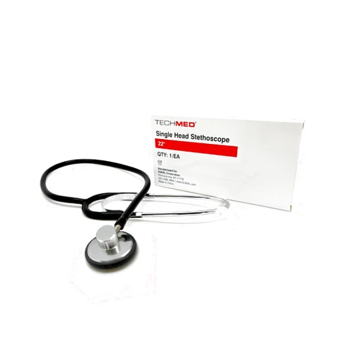 Dukal TEC 1100 Tech-Med Stethoscope, Single Head, 22