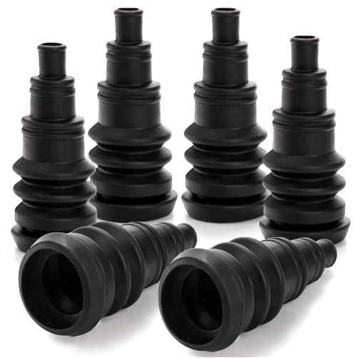 Yarlung 6 Pack Universal Firewall Boots, Rubber Firewall Grommet Kit for Wire Bundles 3/8