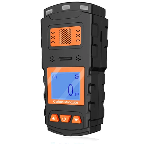 GZAIR CO Carbon Monoxide Detector with Visual, Audible, and Vibrating Alerts, Handheld CO Monitor, Portable CO Gas Alarm for Home and Travel, Battery Operated, Alarm Logger, X-1