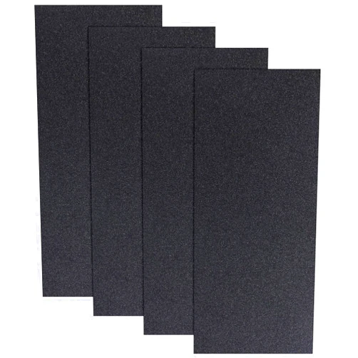 LovIntry 4 PCS Dog Nail Scratch Board Sandpaper Replacement 20.79 * 9.21 inch, Self-Adhesive Sandpaper, Suitable M-Shaped Dog Scratch Pad, XL Size