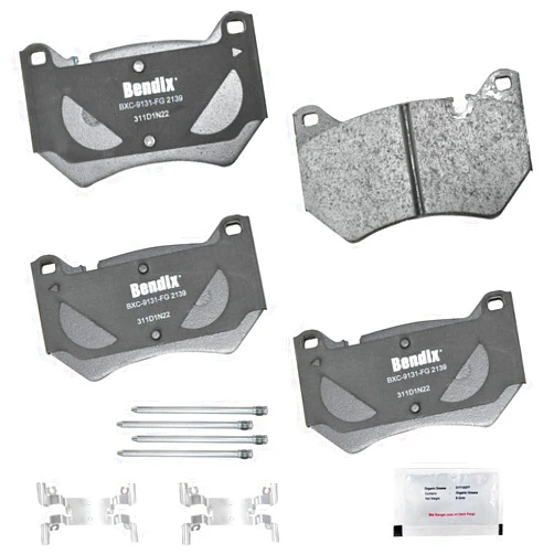 Bendix Priority1 CFC2139 Ceramic Front Brake Pads for Audi Q5 2024-2018, Q5 Sportback 2024-2021