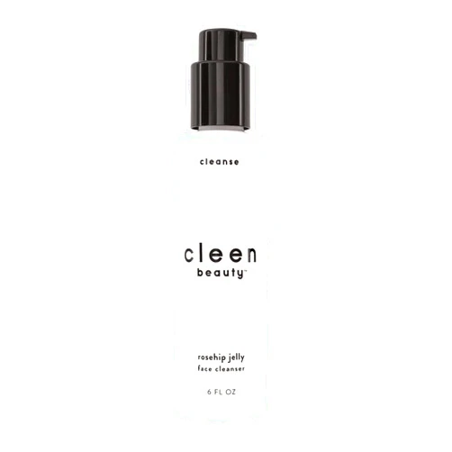 Cleen Beauty Rosehip Jelly Face Cleanser | Jelly Facial Cleanser with Rosehip Oil & Rose Water | Face Wash for Women | Gentle Face Cleanser for Women - Paraben Free | Rosehip Facial Wash (6 fl. oz)