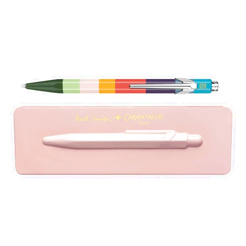 Caran d'Ache Paul Smith 3rd Edition 849 Ballpoint Pen - Rose Pink