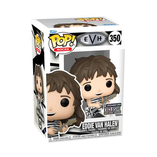 POP Eddie Van Halen Funko Vinyl Figure #350 - Entertainment Earth Exclusive